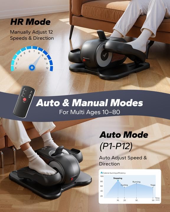 MERACH Under Desk Elliptical Machine