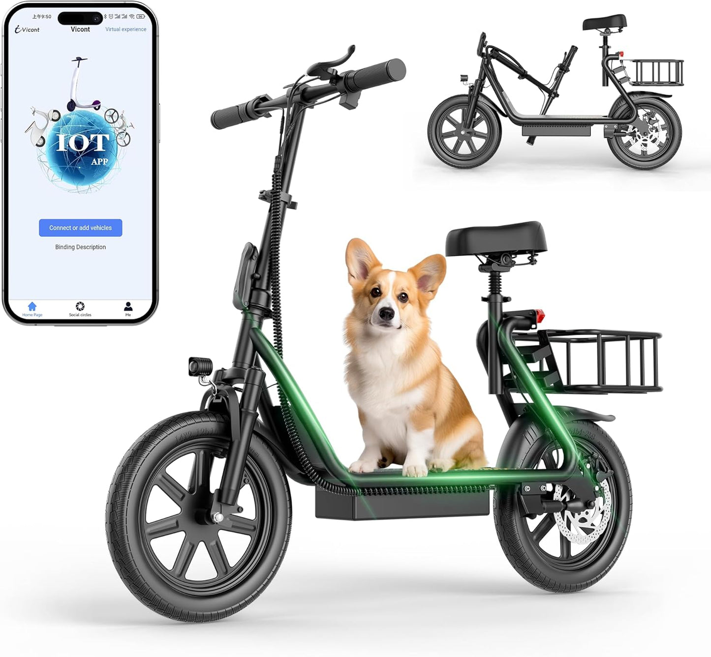 NAVIC Electric Scooter Adults