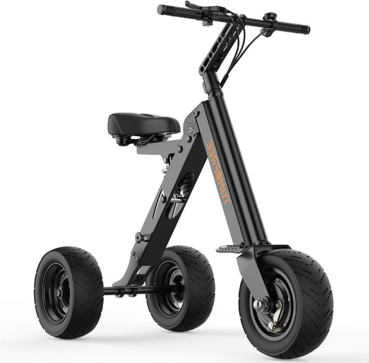 Black Folding Electric Scooter