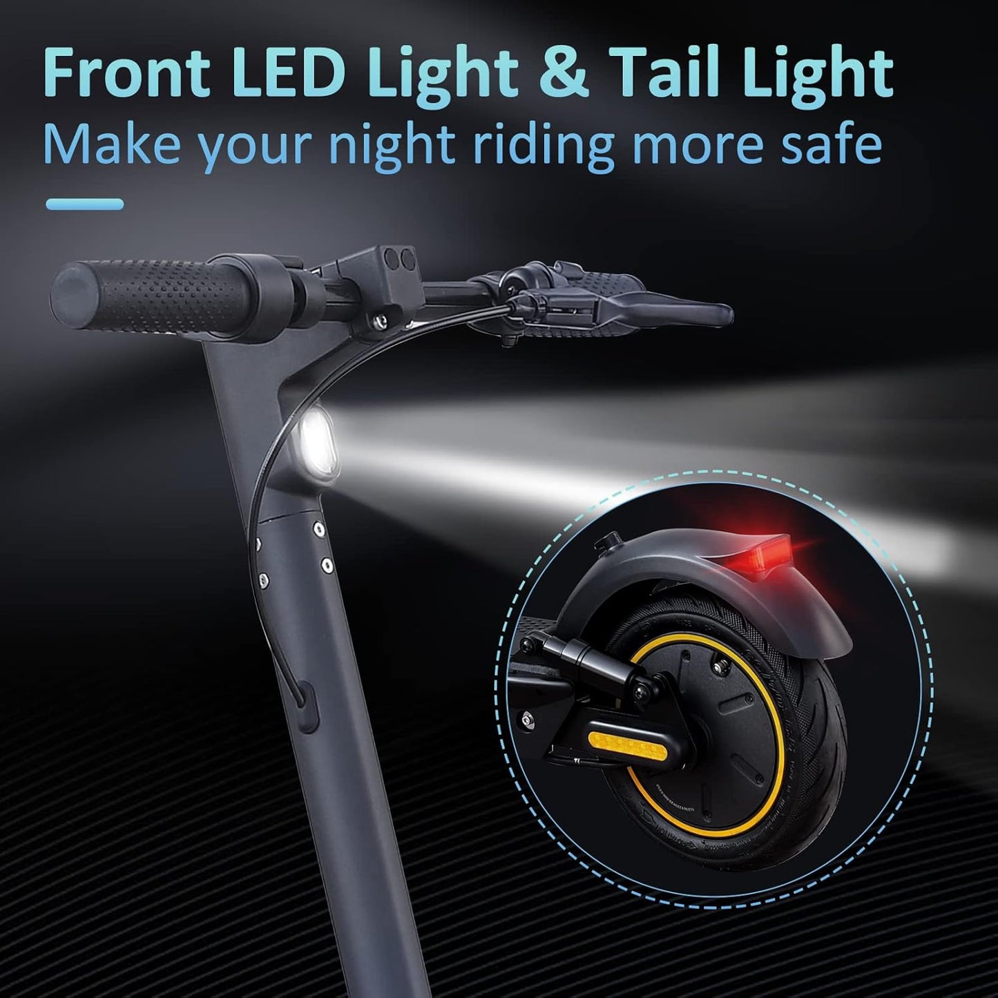 VOLPAM Electric Scooter, 350W/500W Powerful Motor
