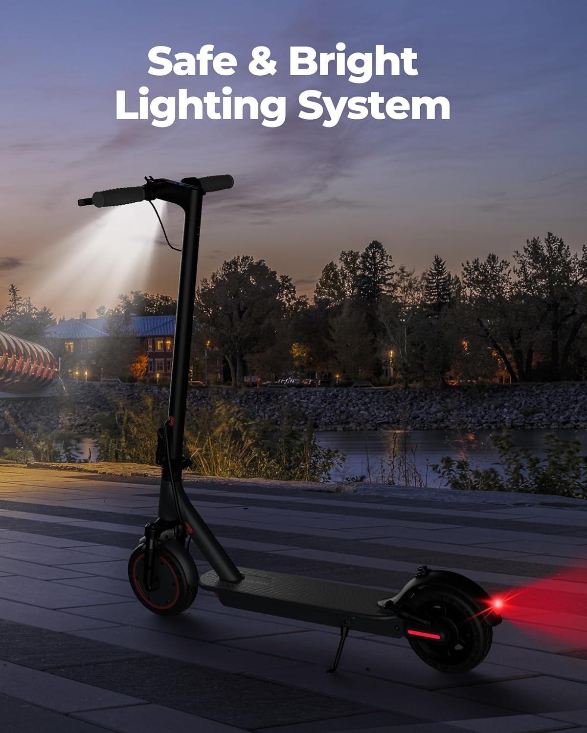 VOLPAM Electric Scooter, 350W/500W Powerful Motor