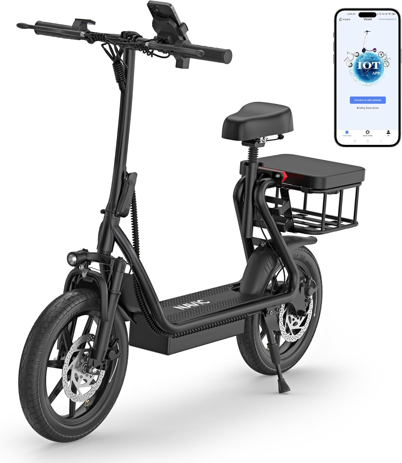 NAVIC Electric Scooter Adults