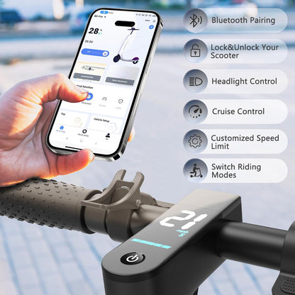 VOLPAM Electric Scooter, 350W/500W Powerful Motor