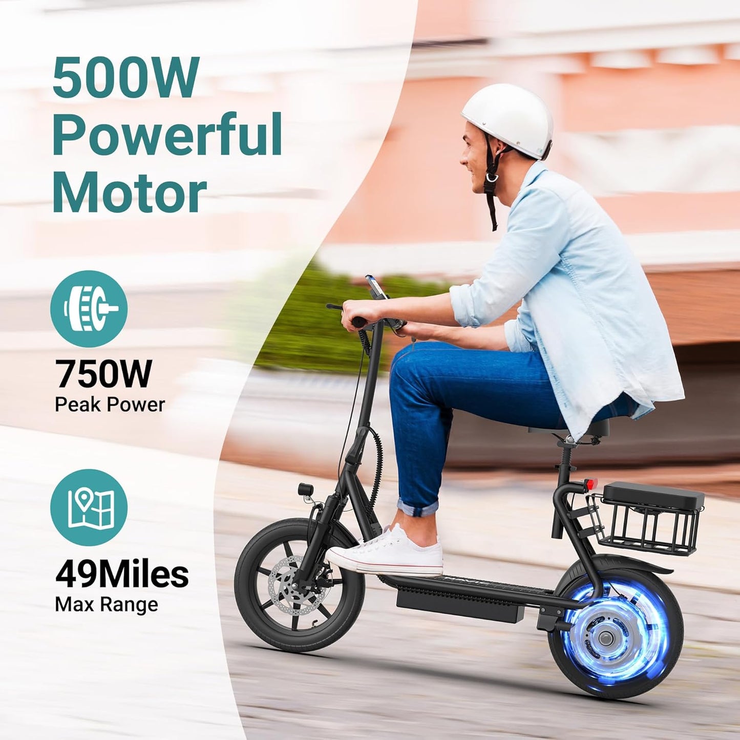 NAVIC Electric Scooter Adults