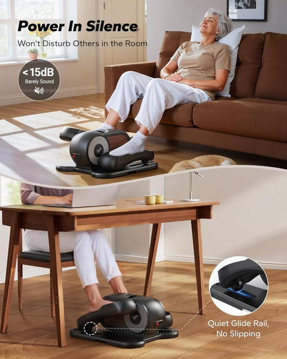 MERACH Under Desk Elliptical Machine