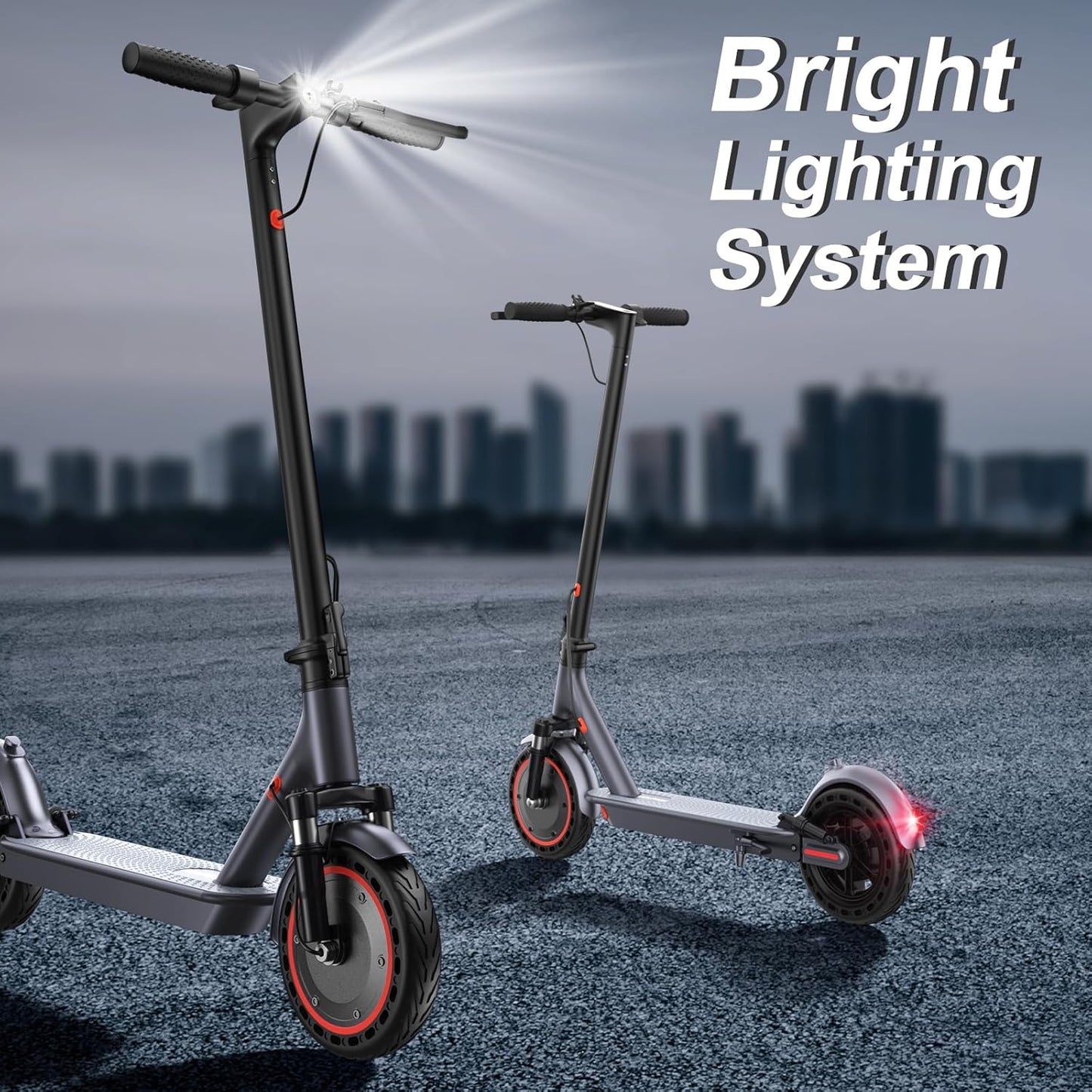 VOLPAM Electric Scooter, 350W/500W Powerful Motor
